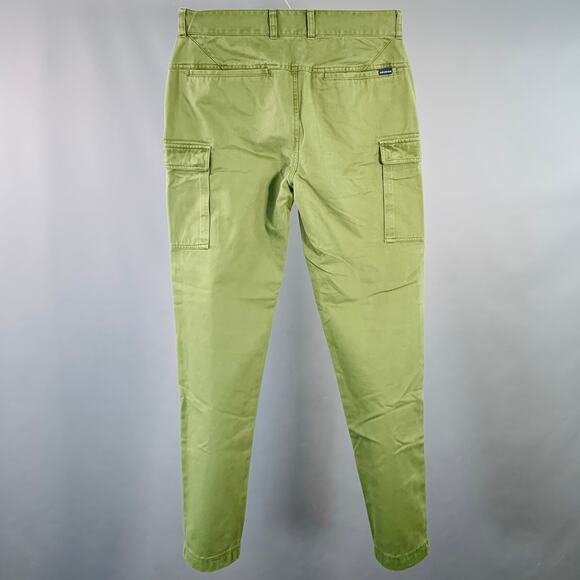 AIME LEON DORE Size S Green Cotton Cargo Tapered Casual Pants - Picture 3 of 6